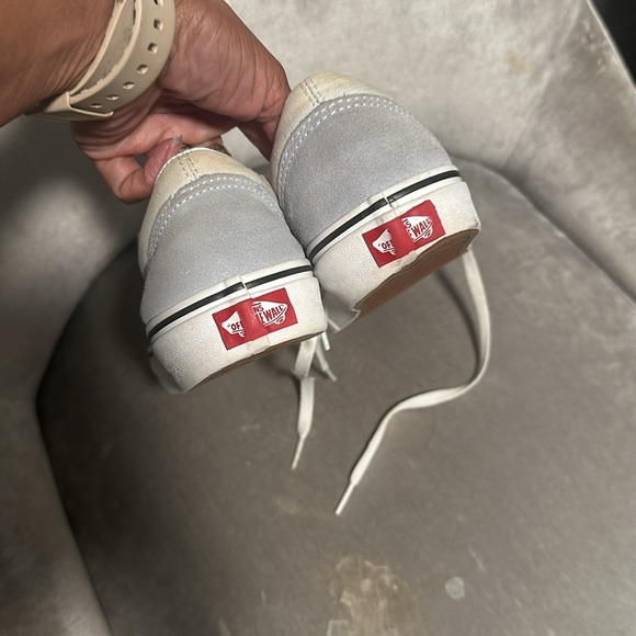 Vans grey and white sneakers 7women - Picture 3 of 4